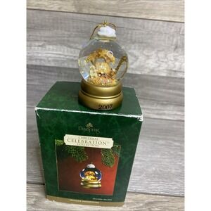 DaySpring 2007 Christmas Celebration Nativity Manger Snowglobe Ornament with Box